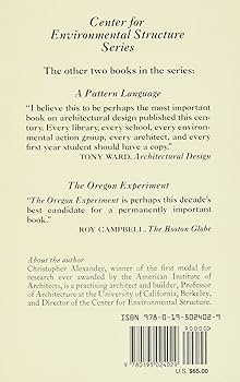 The Timeless Way of Building: Alexander, Christopher